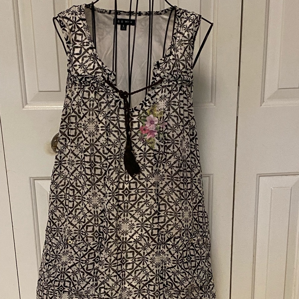 As U Wish black & white size small dress
